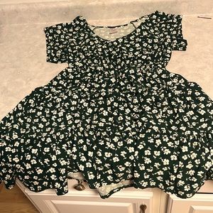NoBo Green floral print dress